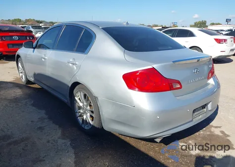2012 Infiniti G37 Journey from USA, damaged, VIN JN1CV6AP3CM931363